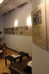 Výstava v literární kavárně knihkupectví Academia v Brně.  Foto archiv redakce.