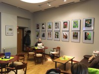 Výstava fotografií Pestré Podyjí. Kavárna knihkupectví Academia Brno