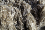 Detail krystalů variety sádrovce nazývané selenit na výchozu z jižní Sicílie. Foto A. Culka