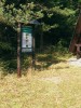 Vyšlapané místo před informační tabulí u přírodní rezervace Rašeliniště Kapličky je mnohem typičtějším  stanovištěm mravence horského  než lokalita na předchozím snímku. Foto z archivu autora