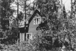 Chata manželů Štorchových v Lobči. Foto z Literárního archivu Památníku národního písemnictví, fond Eduard Štorch