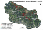 Následkem jevů popsaných v textu začali tetřívci obecní (Lyrurus tetrix) v minulosti opouštět známá tokaniště v okrajových částech Krkonoš – např. Žalý (1 035 m n. m.) a Černou skálu (1 039 m n. m.) ve středních Krkonoších v r. 2008, Kapradník (954 m n. m.) na západě Krkonoš v r. 2017 a další. Začíná být patrná odlišná genetická struktura západní, centrální a východní subpopulace krkonošských tetřívků. Z archivu Správy KRNAP