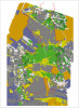 Změny krajinného krytu v letech 1950–2017 (proporční změny na následujícícm obr.)