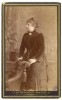 Berta Nováková (1852–1935). Foto ze sbírek, archivu a knižního fondu Národního muzea – Náprstkova muzea asijských, afrických a amerických kultur
