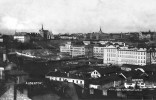 Historické panorama Albertova s dominantou Ústavu chemického české univerzity v popředí. Foto Archiv Univerzity Karlovy