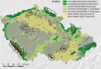 Shluková analýza přirozených lesů na podkladě mapy sídelních typů. Orig. T. Vrška a kol.