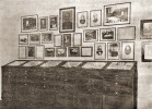 DDochovaný snímek z původní expozice Mendelova muzea, které Hugo Iltis založil v Brně  ve 30. letech v prostorách jím vedené Deutsche Volkshochschule. Foto: Moravské zemské muzeum, Brno