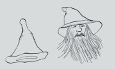 Brazilská sladkovodní měňavka Arcella gandalfi Féres a kol., 2016, připomíná klobouk kouzelníka Gandalfa z filmového zpracování Pána prstenů (podle J. R. R. Tolkiena). Orig. T. Pavlík