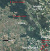 Rozšíření druhu ve východních Čechách – monitorované lokality v Choceňské plošině