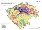 Rozšíření chamské kultury střední doby eneolitické a ostatních středoeneolitických kultur vzhledem k půdním podmínkám. Orig. D. Dreslerová (2012) 