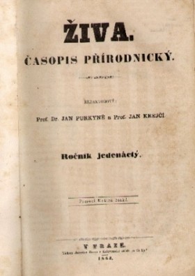 Obálka časopisu Živa 1863/2