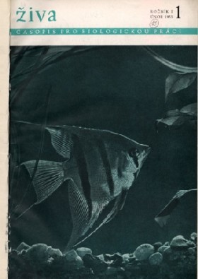 Obálka časopisu Živa 1953/1