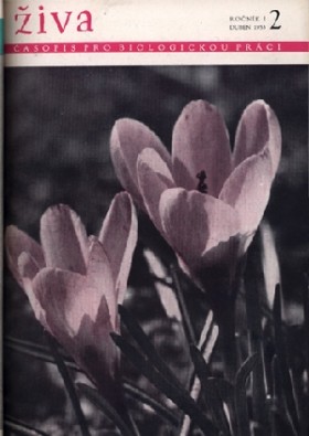 Obálka časopisu Živa 1953/2