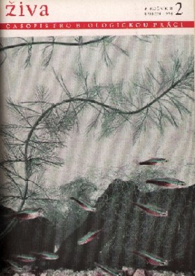 Obálka časopisu Živa 1954/2