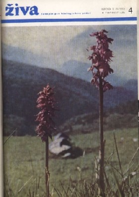 Obálka časopisu Živa 1962/4