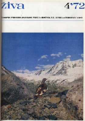 Obálka časopisu Živa 1972/4