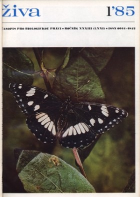 Obálka časopisu Živa 1985/1
