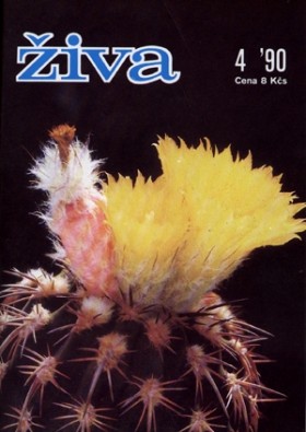 Obálka časopisu Živa 1990/4