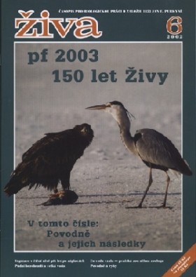 Obálka časopisu Živa 2002/6
