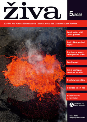 Obálka časopisu Živa 2025/5