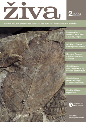 Obálka časopisu Živa 2026/2
