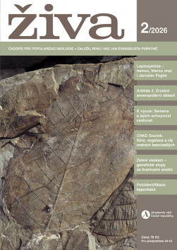 Obálka časopisu Živa 2026/2